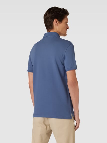 Tommy Hilfiger Koszulka polo o kroju slim fit model ‘1985’ Jeansowy niebieski 5