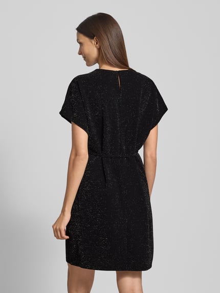 Selected Oversized Kleid mit Bindegürtel Modell 'SANDRA' Black 5
