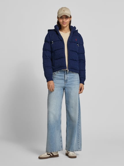 Polo Ralph Lauren Steppjacke aus Woll-Kaschmir-Mix Dunkelblau 1