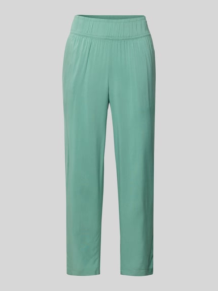 Tom Tailor Relaxed fit stoffen broek van viscosemix Mintgroen - 2
