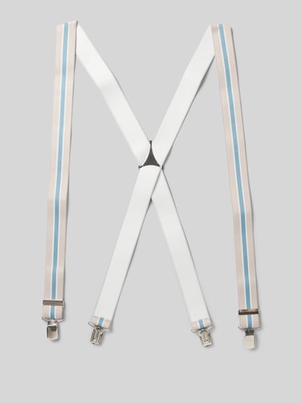LLOYD Men's Belts Hosenträger in X-Form Beige 1