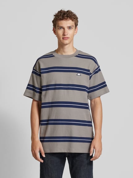 ellesse T-Shirt mit Label-Patch Modell 'COVANA' Mittelgrau 4