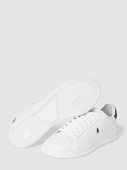 Polo Ralph Lauren Sneakersy z nadrukiem z logo Model 'HERITAGE COURT II' Biały 5