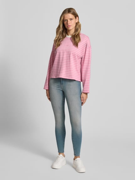 ONLY Skinny Fit Jeans aus Baumwoll-Mix Modell 'POWER' Hellblau 1