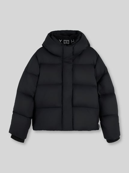 Tommy Hilfiger Regular Fit Daunenjacke mit Kapuze Black 2