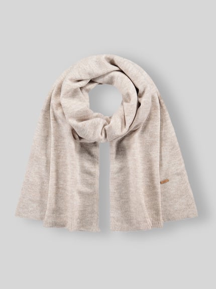 Barts Sjaal met labelpatch model 'Witzia' Offwhite - 1