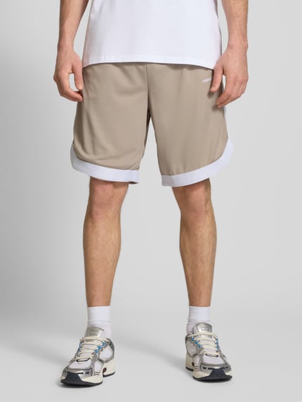 PEGADOR Sweatshorts mit elastischem Bund Taupe 4