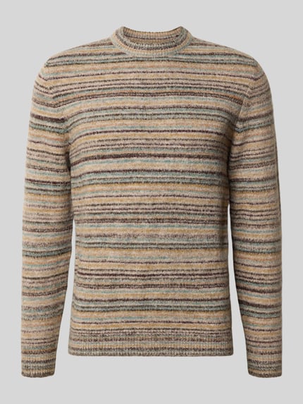 MCNEAL Regular fit gebreide pullover met wol Lichtbruin - 2