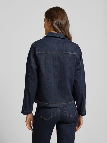 Soyaconcept Jeansjacke mit Knopfleiste Modell 'KIMBERLY' Jeansblau 5