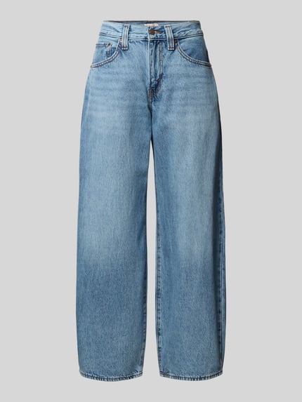 Levi's® Regular Fit Baggy Jeans mit Label-Patch Modell 'MIDDY BALLOON' Jeansblau 2