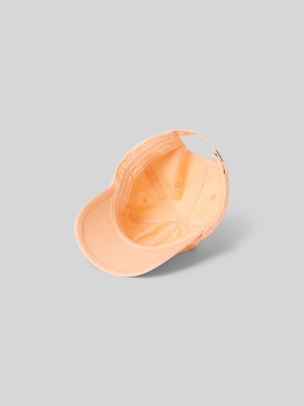 OH APRIL Baseballpet met labelstitching Zalm - 3