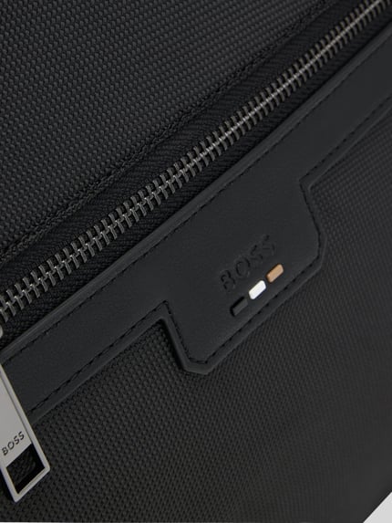 BOSS Laptoptasche mit Label-Prägung Modell 'RAY' Black 5