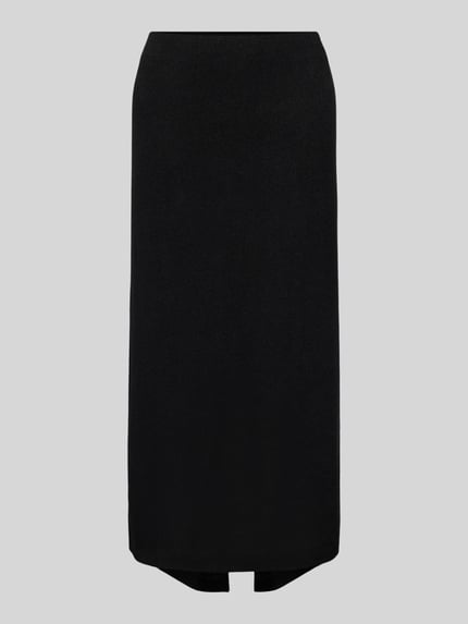 OPUS Midirok met elastische band, model 'ROBINA' Zwart - 2