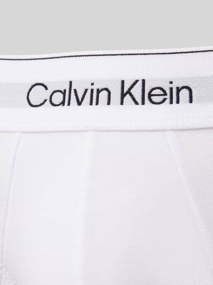 Calvin Klein Underwear Slip mit elastischem Label-Bund im 3er-Pack Black 2