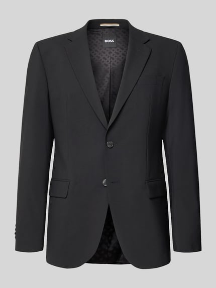 BOSS Marynarka do garnituru o kroju regular fit z mieszanki żywej wełny model ‘H-Jasper-MM-C-NF’ Czarny 2