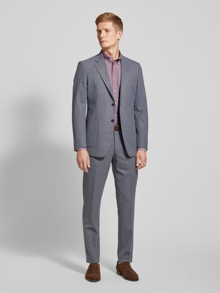 Tommy Hilfiger Zakelijk overhemd met button-downkraag, model 'Henry' Rood - 1