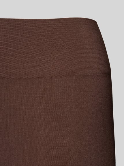 Produktfoto, braune Leggings aus Viskose-Mix im nahtlosen Design Modell 'BAMBOO' von MAGIC Bodyfashion, unifarben, elastischer Bund, glatte Oberfläche