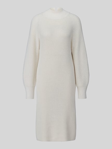 s.Oliver RED LABEL Strickkleid mit Ballonärmeln Offwhite 2
