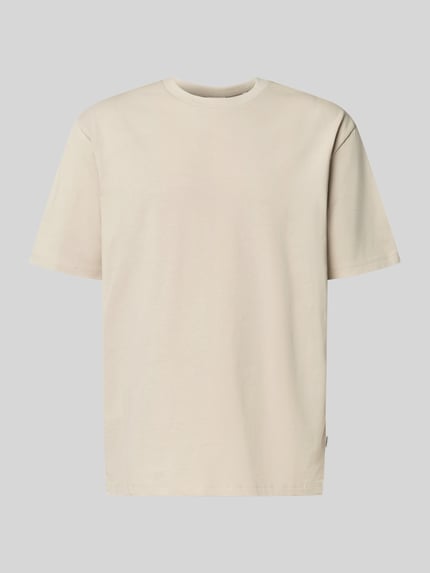 Oversized T-Shirt mit Rundhalsausschnitt Shop The Look MANNEQUINE