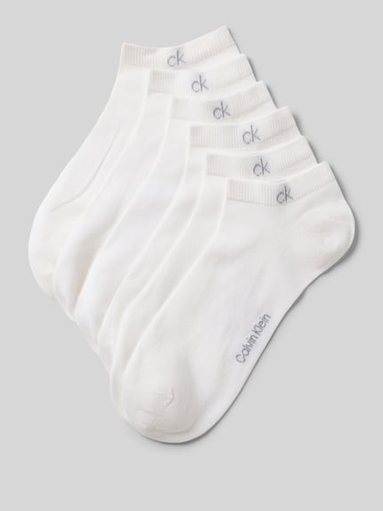CK Calvin Klein skarpety z mieszanka bawełny w zestaw 6 par Biały 1