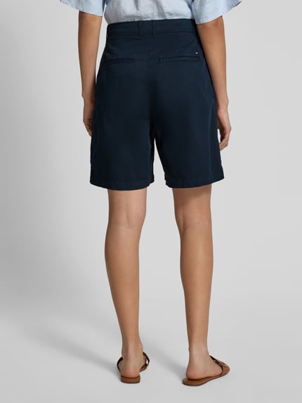 Tommy Hilfiger Szorty chinosy o kroju relaxed fit z mieszanki bawełny Granatowy 5