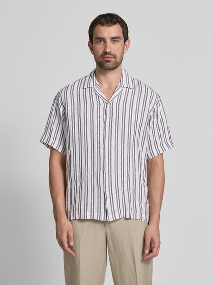 Selected Vrijetijdsoverhemd met knoopsluiting, model 'KYLIAN' Offwhite - 4