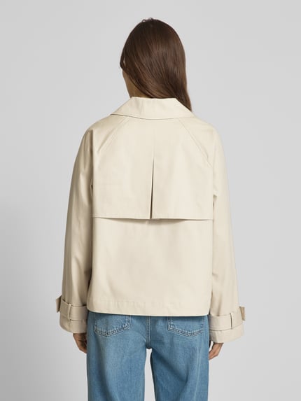 Selected Trenchcoat mit Leistentaschen Modell 'CILO' Beige 5