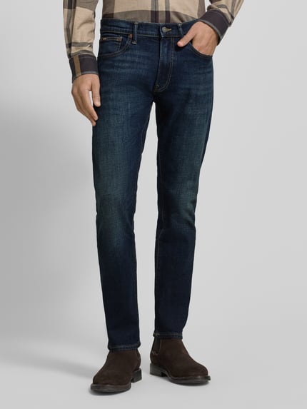 Polo Ralph Lauren Jeansy o kroju slim fit z 5 kieszeniami Ciemnoniebieski 4