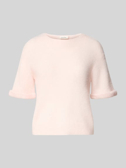 Strickpullover mit gerippten Abschlüssen Modell 'NENYBAY' Shop The Look MANNEQUINE