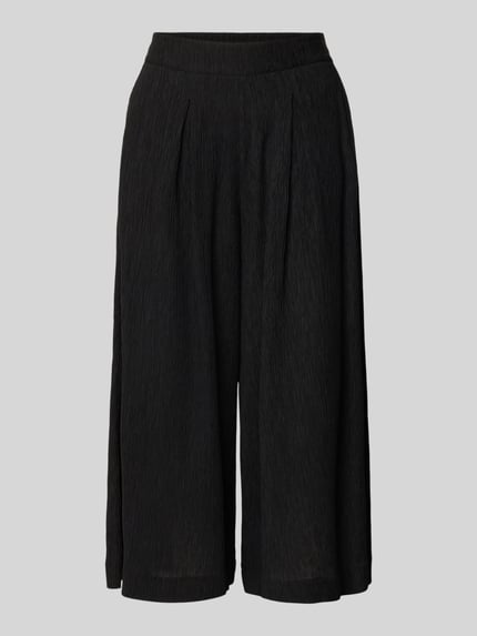 s.Oliver BLACK LABEL Loose fit culotte van lyocellmix Zwart - 2
