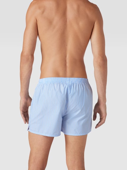 BOSS Boxershorts mit Label-Stitching im 2er-Pack Hellblau 4