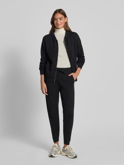 Christian Berg Woman Slim Fit Sweatpants aus Viskose-Mix Black 1