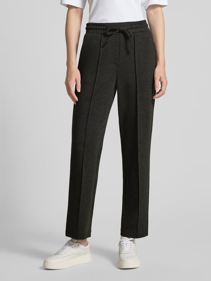 Rich & Royal Sweatpants mit Viskose-Anteil und Eingrifftaschen Anthrazit 4