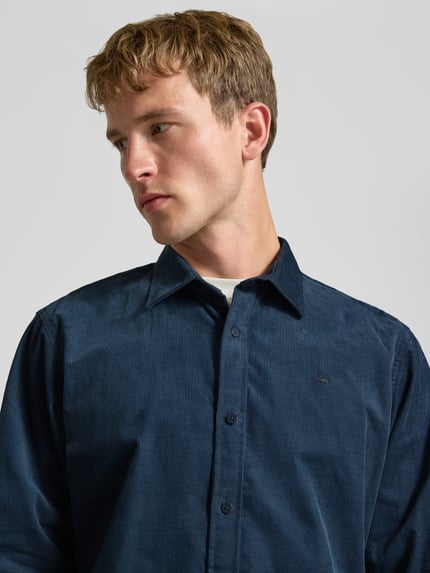 G-Star RAW Regular fit vrijetijdsoverhemd van puur katoen Blauw - 3