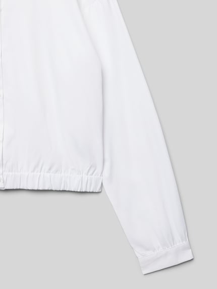 ONLY Comfort fit blouseshirt van katoenmix, model 'OREGON' Wit - 2