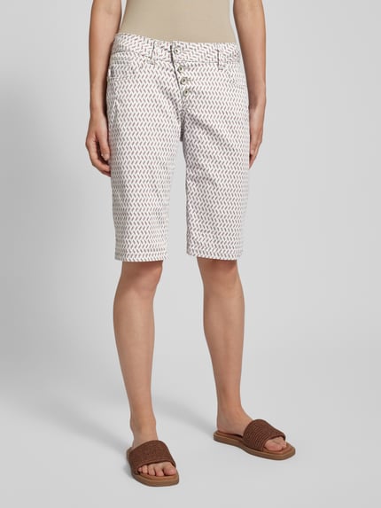 Buena Vista Regular Fit Shorts im 5-Pocket-Design Modell 'Malibu' Weiss 4