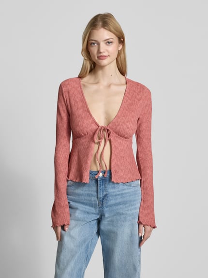ONLY Shaped Fit Cardigan Modell 'LISSY' Rosa 4