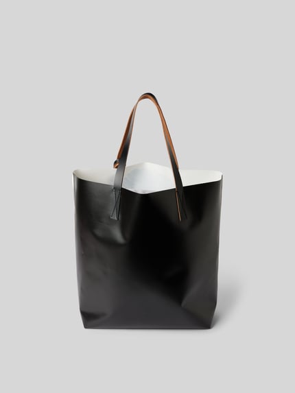 Marni torba shopper z uchwytem Błękitny 4