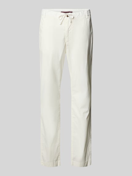 Tommy Hilfiger Straight Leg Chino aus Baumwoll-Elasthan-Mix Kitt 2