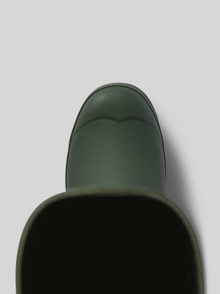 Hunter Rubberlaarzen met labeldetail Kaki - 3
