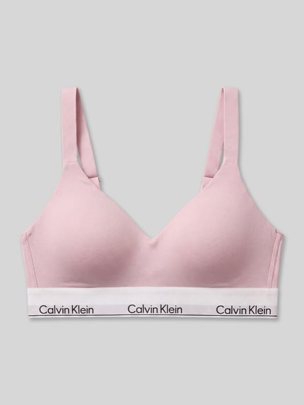 Calvin Klein Underwear Bralette aus Baumwoll-Modal-Mix Rosa 2