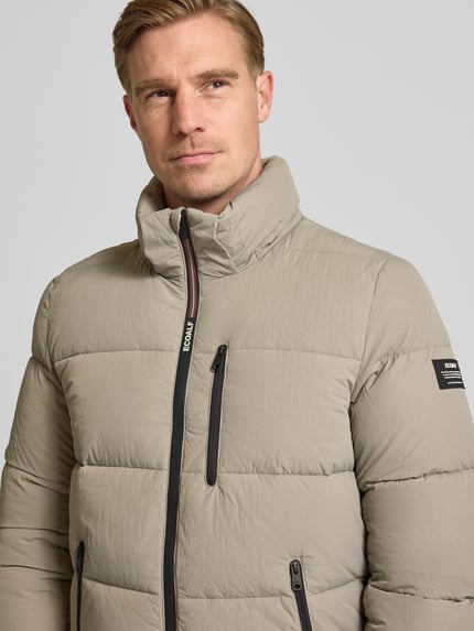 ECOALF Steppjacke mit Reißverschlusstaschen Modell 'BAZON' Sand 3
