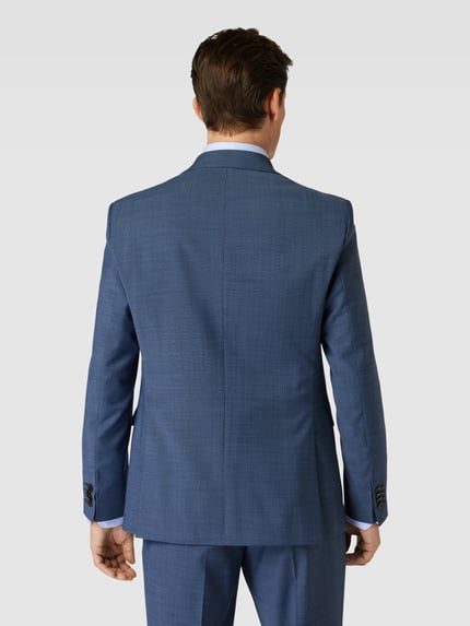 JOOP! COLLECTION Slim Fit 2-Knopf-Sakko mit Woll-Anteil Modell 'Finch' Blau 5