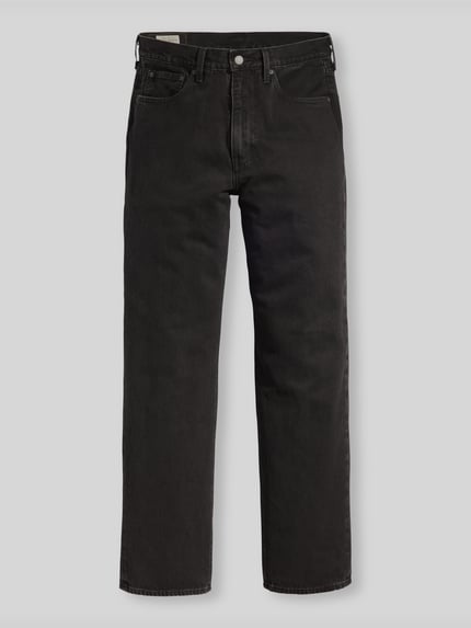 Levi's® Jeansy o kroju wide fit i krój loose fit z czystej bawełny model '568™' Czarny 1