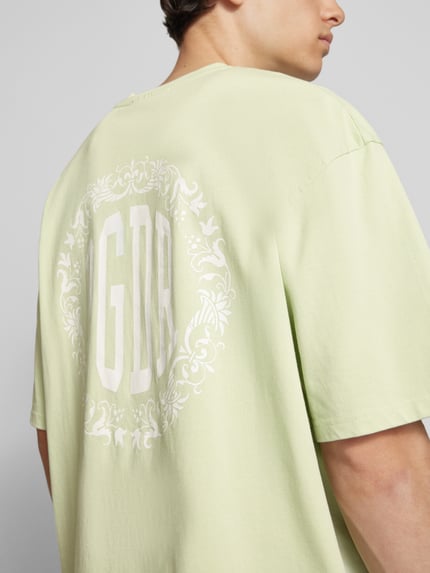 PEGADOR Oversized T-Shirt mit Label-Print Mint 3