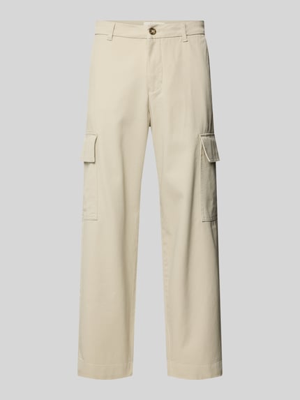 Loose Fit Cargohose aus Baumwoll-Mix Modell '220-LOOSE MILES COMFORT' Shop The Look MANNEQUINE