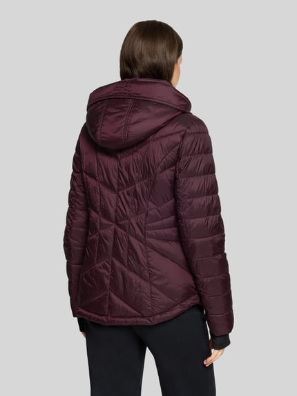 Gil Bret Regular Fit Steppjacke mit abnehmbarer Kapuze Kirsche 5