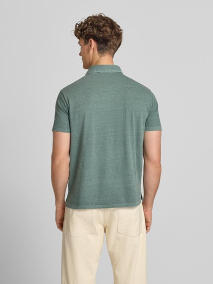 Superdry Slim Fit Poloshirt mit Brusttasche Oliv 5