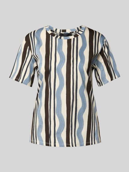 Weekend Max Mara T-Shirt mit Rundhalsausschnitt Modell 'CADINE' Hellblau 2