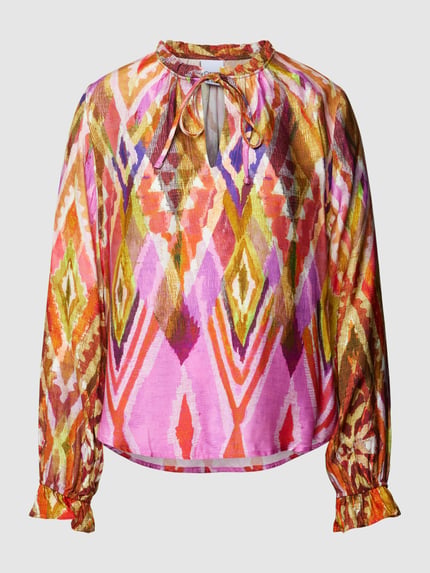 Tonno & Panna Blusenshirt aus Viskose Modell 'Nadjaton' Pink 2